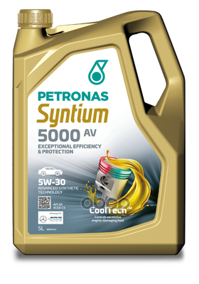 PETRONAS Масло Моторное Petronas Syntium 5000 Av 5W-30 4L