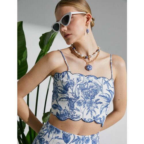 фото Топ koton, размер 38, синий