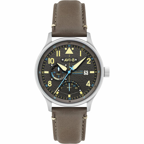 Наручные часы AVI-8 AV-4101-09, коричневый наручные часы avi 8 av 4101 0b черный