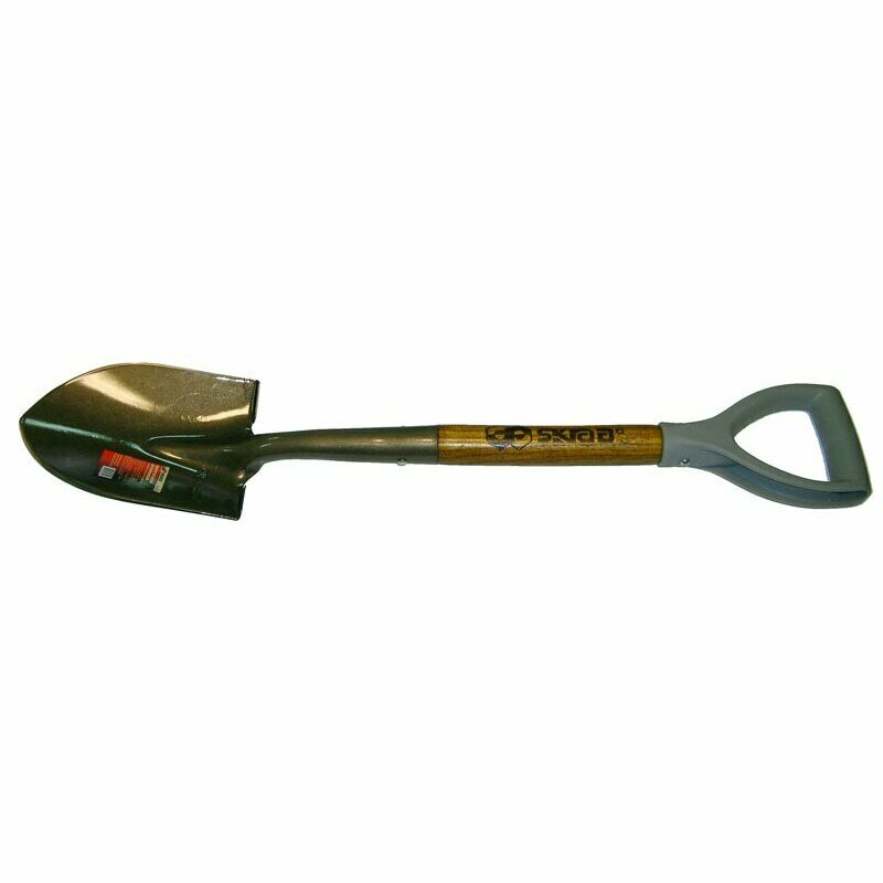 Лопата штыковая мини 215x150x760 деревянная ручка SKRAB 28110