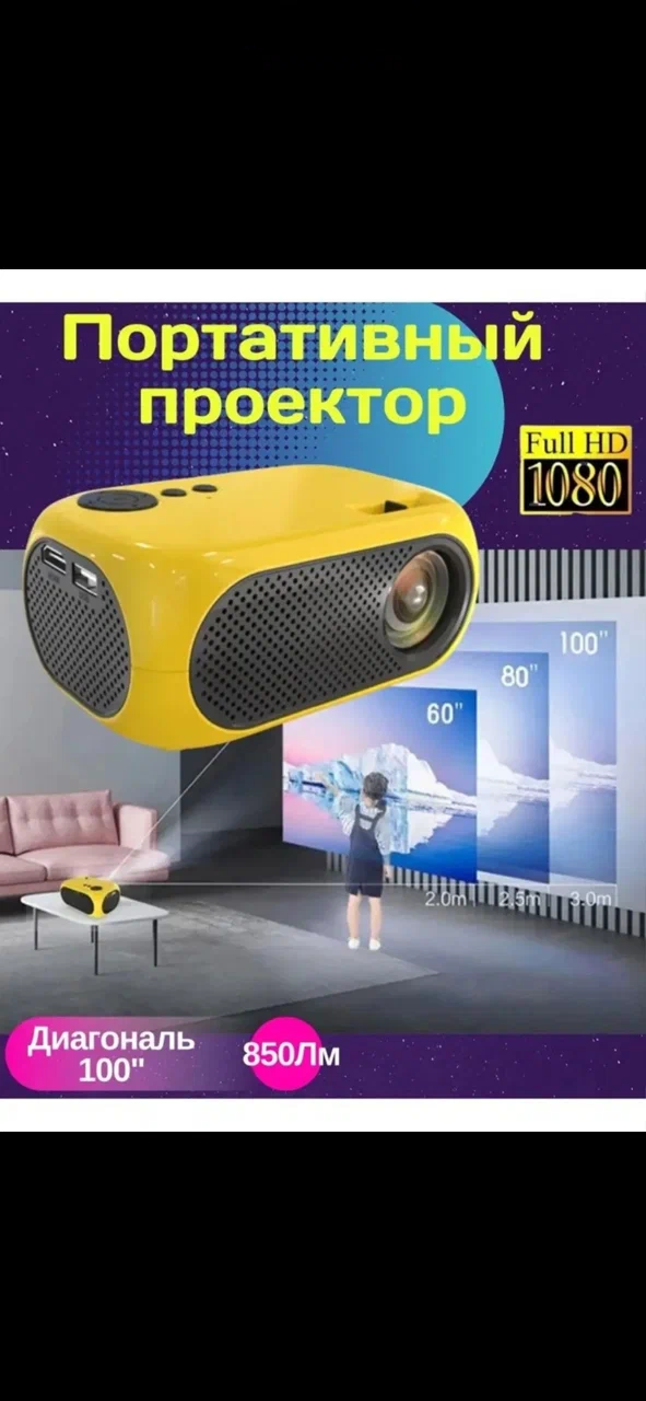 Проектор mini proector