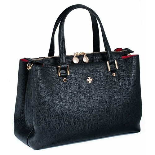 фото Сумка тоут narvin 9802-n.polo-black, черный