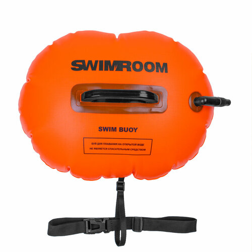 Буй для плавания на открытой воде SwimRoom Swim Buoy Marvel, цвет оранжевый буй для плавания с карманом buni