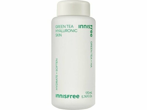 Увлажняющий тонер для лица Innisfree Green tea seed hyaluronic skin
