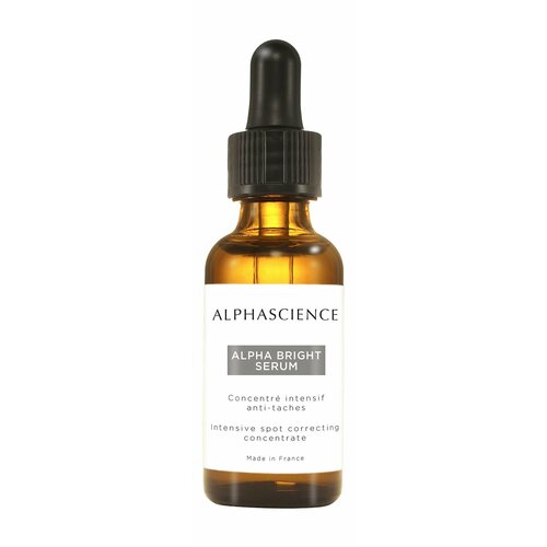 Сыворотка против пигментных пятен с витамином С 8% и пептидом / Alphascience Alpha Bright Serum