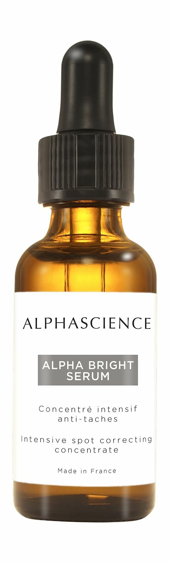 Сыворотка против пигментных пятен с витамином С 8% и пептидом / Alphascience Alpha Bright Serum