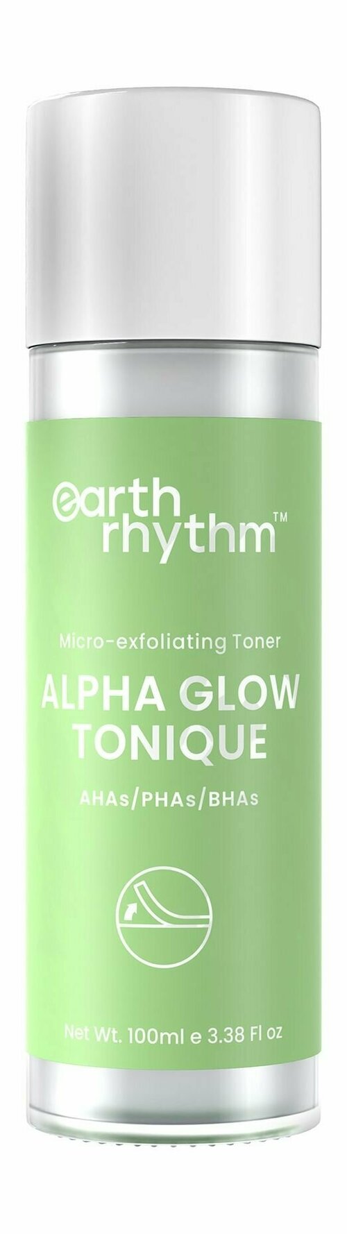 Тоник для лица с BHA, AHA и PHA кислотами / Earth Rhythm Alpha Glow Tonique