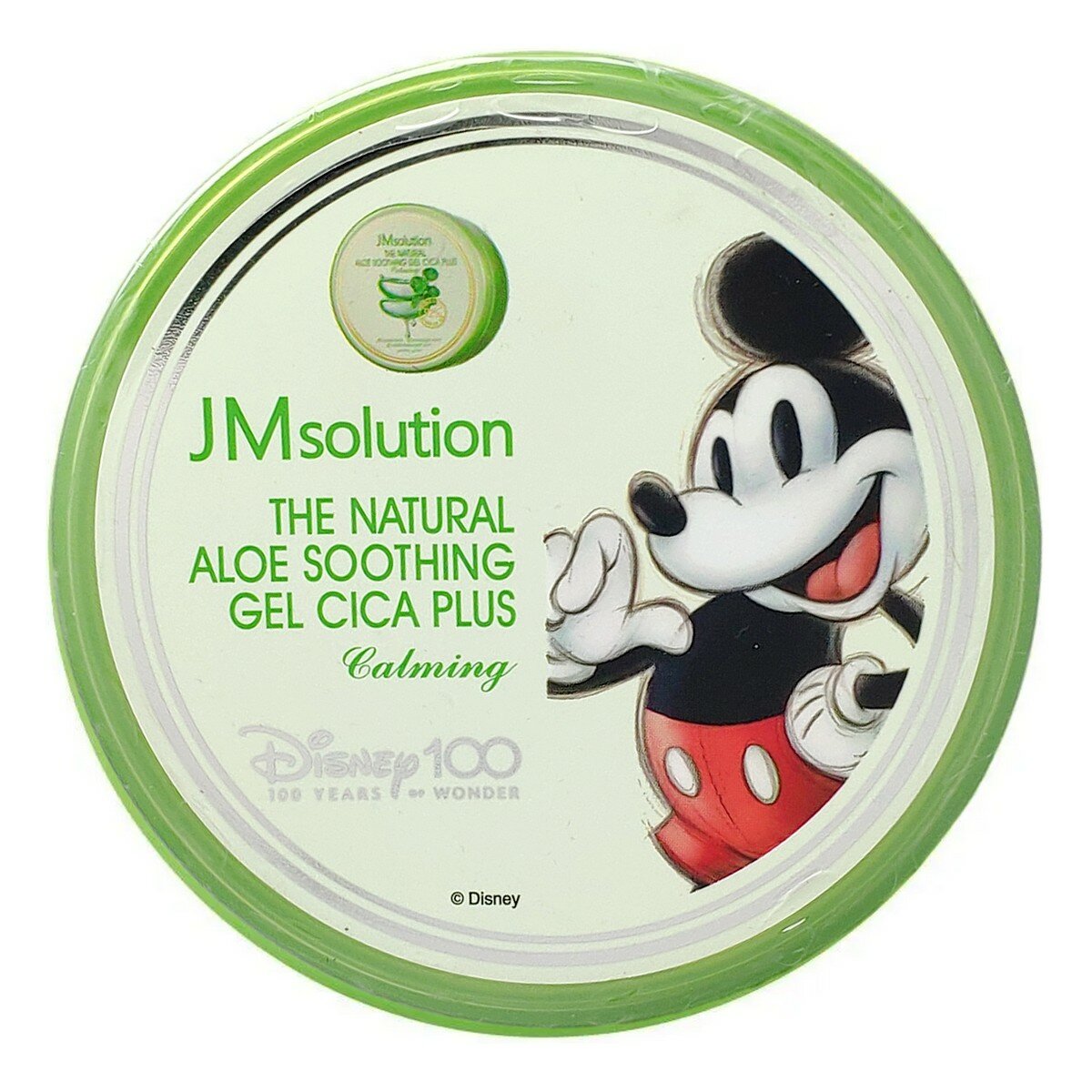 JMsolution Успокаивающий гель для лица и тела с алоэ и центеллой / Disney100 Mickey The Natural Aloe Soothing Gel Plus Calming 300 мл