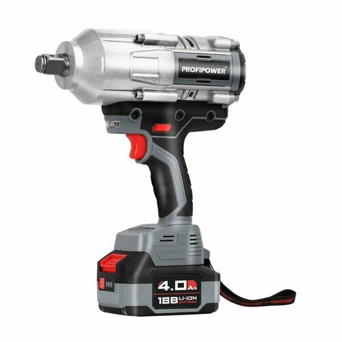 Аккумуляторный гайковерт бесщеточный ударный ProfiPower T-2000N E0187 2232500₽