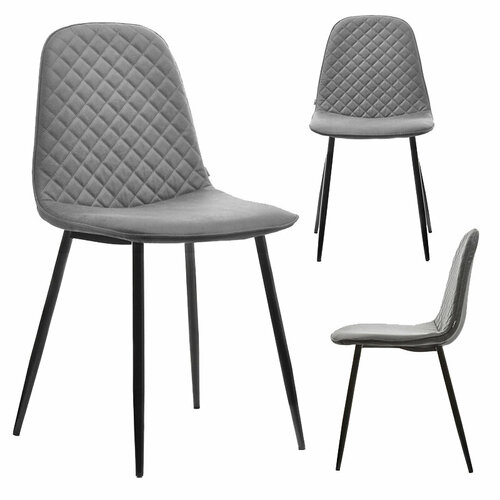 Комплект стульев для кухни 4 шт, кухонный стул со спинкой, сиденье для гостиной