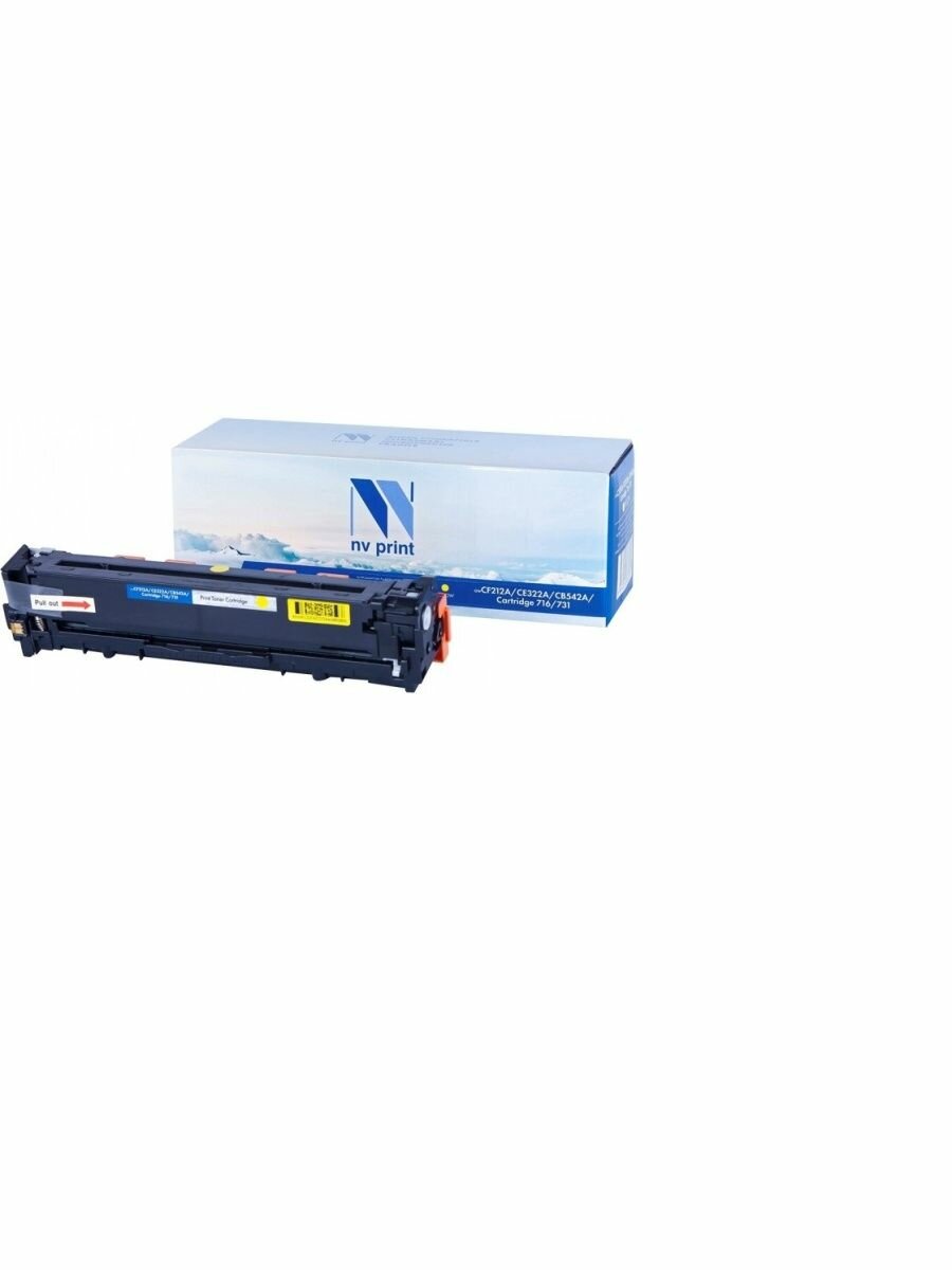 Картридж NV Print CF212A/ CE322A/ CB542A/ 716/ 731 Желтый