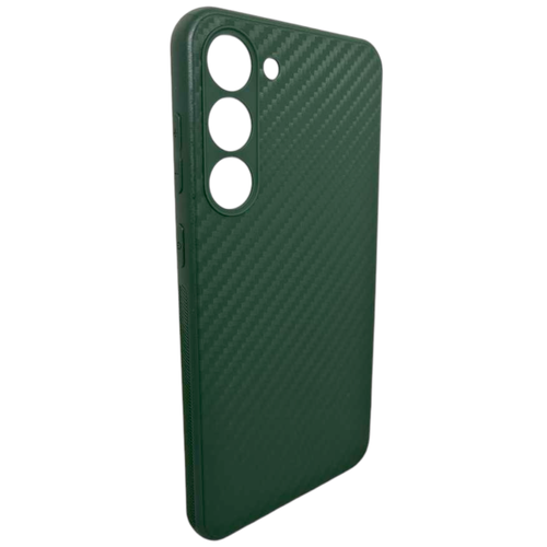 Mariso Чехол-накладка CARBON для Samsung Galaxy S23+ зеленый (Зеленый)