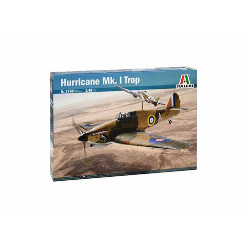 2768 Italeri Британский истребитель Hurricane Mk.I Trop (1:48) 1401 italeri британский истребитель harrier gr 3 фолкле́ндская война 1 72