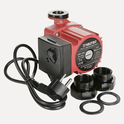 Изображение товара Насос циркуляционный VALTEC RS 25/6-130 с гайками VRS.256.13.0