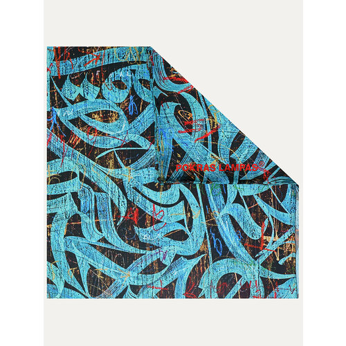 фото Платок pl storage,90х90 см, зеленый, бирюзовый