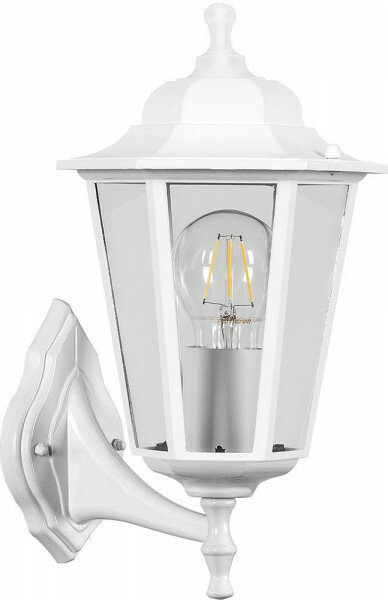 фото Feron Светильник Feron НБУ 06-60-001, 6-ти гранник 60W E27 230V, белый 32268