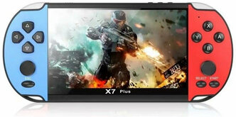 Игровая приставка X7 PLUS , 5.1" HD экран ,1000+ игр