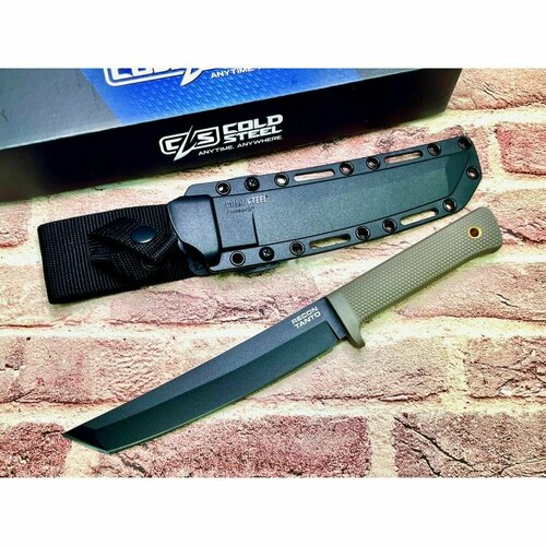 Нож Cold Steel CS49LRTDEBK Recon Tanto, Dark Earth Handle нож cold steel модель 49lckd srk compact