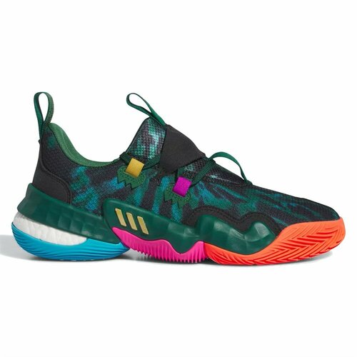 Кроссовки adidas, размер UK 8,5; 27 см; EUR 42,7; 41; US 9, зеленый, черный