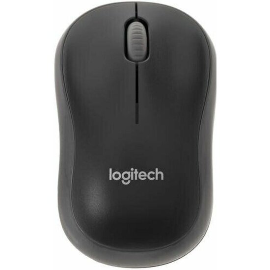 Мышь Logitech M186 черный/серый (910-004131)