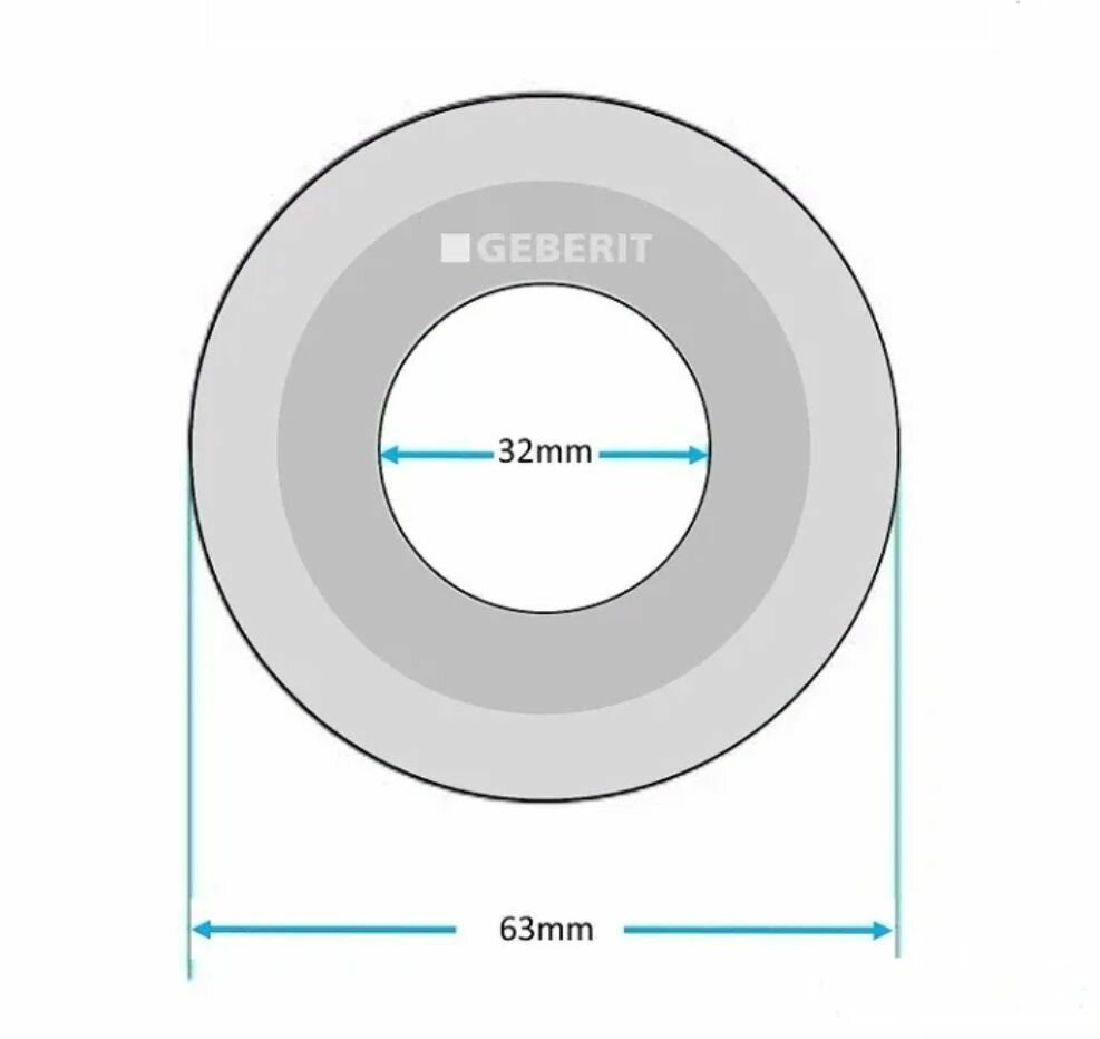 Уплотнительная прокладка для унитаза Geberit
