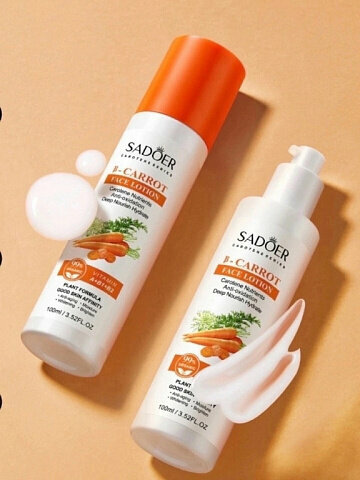 SADOER Увлажняющий лосьон для лица Carrot Face Lotion 100мл