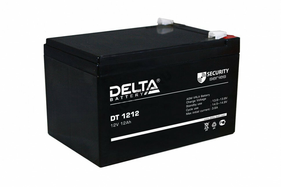 Аккумуляторная батарея DELTA Battery DT 1212 12В 12 А·ч