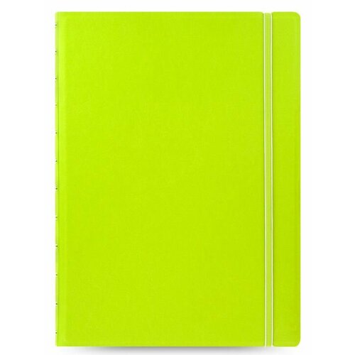 Тетрадь Filofax CLASSIC BRIGHT 115028 A4 PU 56л линейка съемные листы спираль двойная салатовый