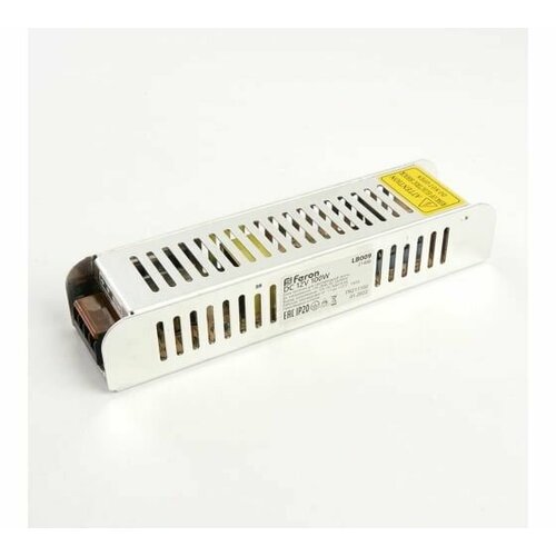 Блок питания (трансформатор) для светодиодной ленты FERON 100w, 12v (драйвер), LB009, 21488