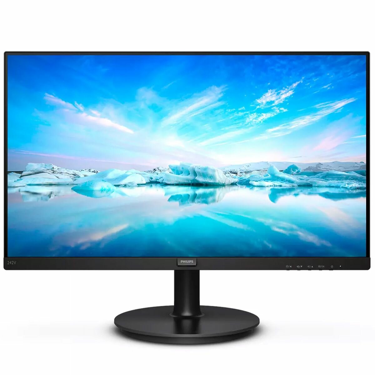 23.8" Монитор PHILIPS 242V8A (00/01) (IPS 1920x1080 75Hz) черный