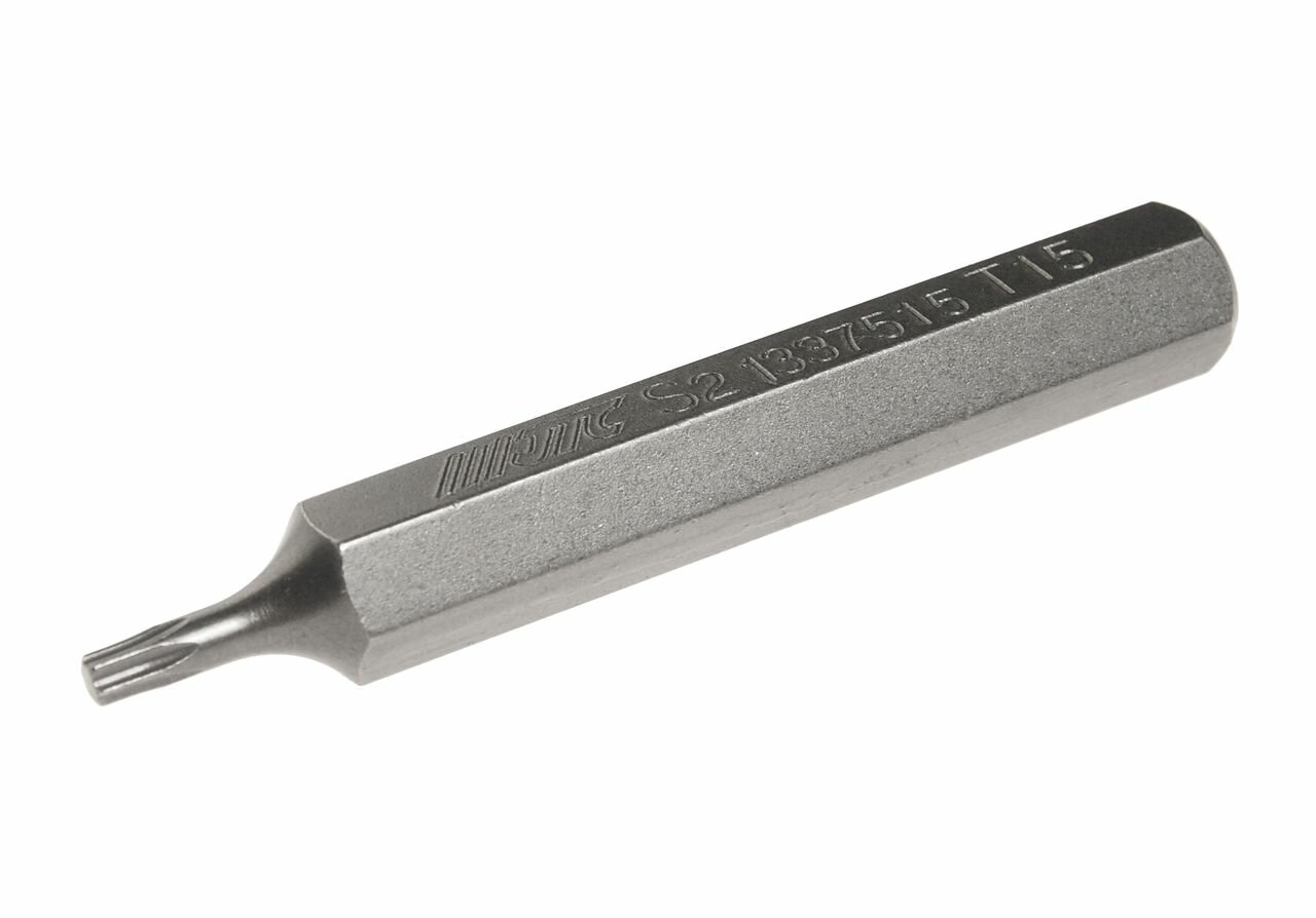 Бита 10мм TORX удлиненная T15х75мм S2 JTC-1337515