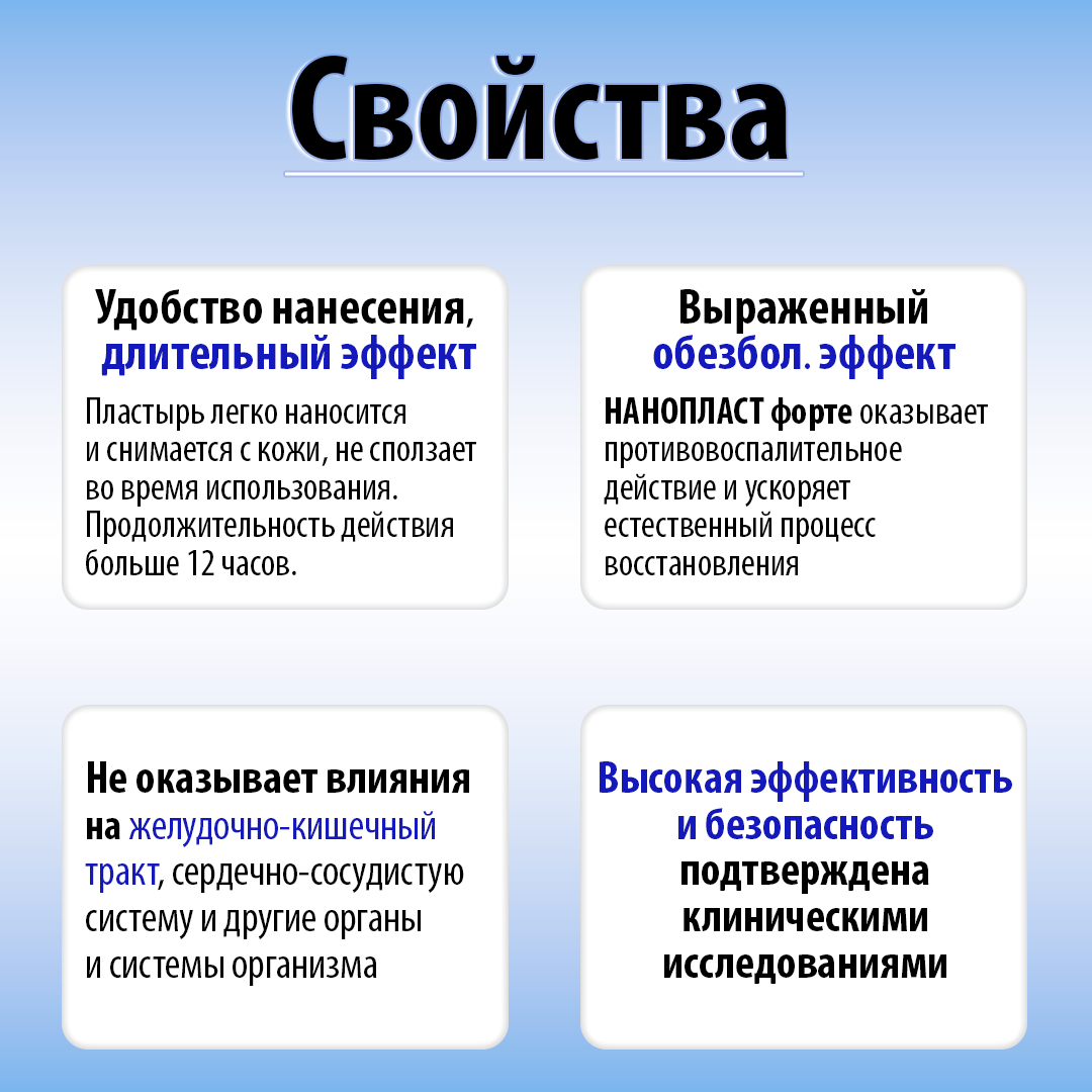 Изображение Лейкопластырь Нанопласт Форте, пластырь обезболивающий противовоспалительный, 11x16см №3