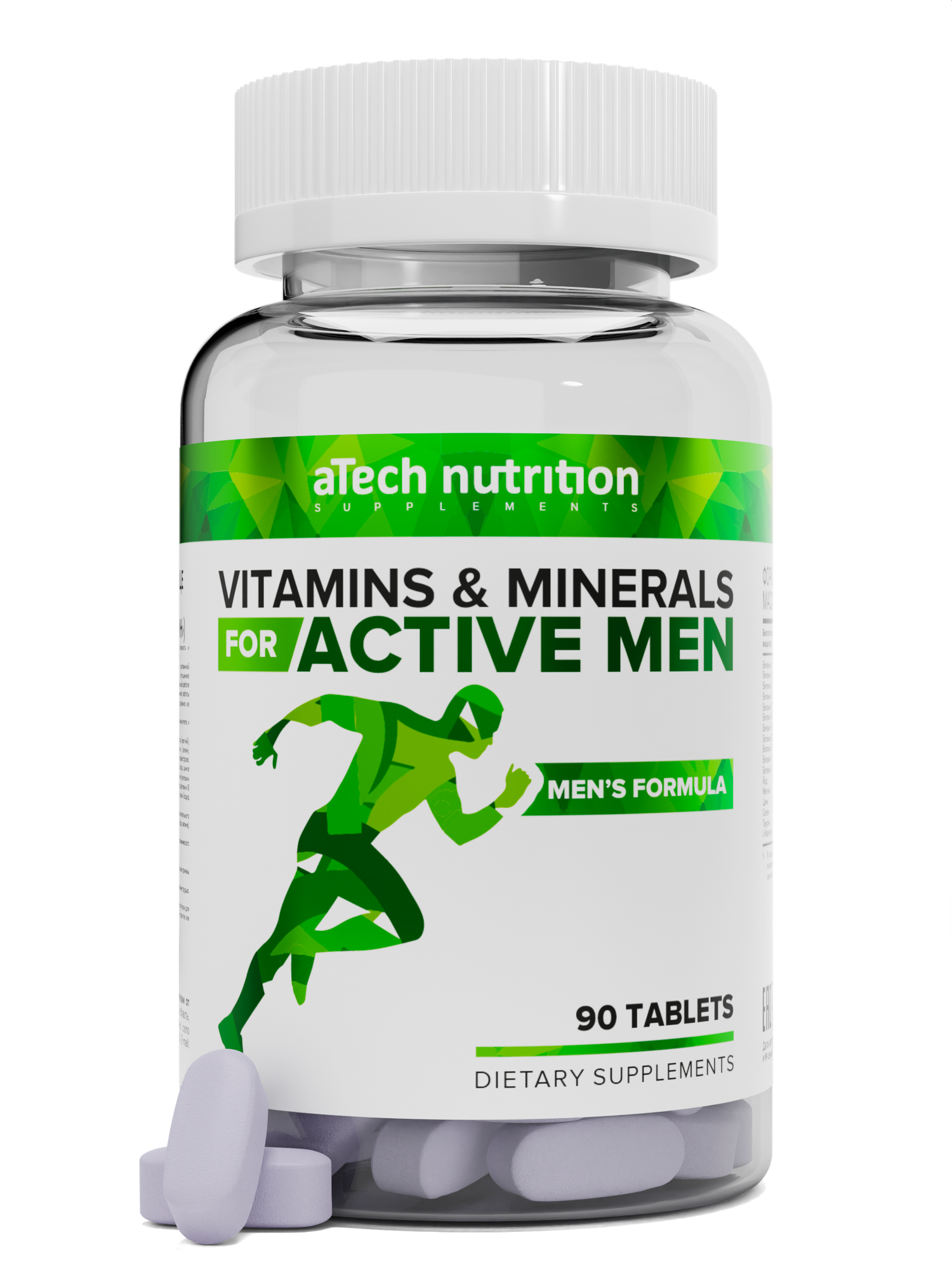 Витамины для мужчин aTech nutrition men's formula 1380 мг 90 таблеток