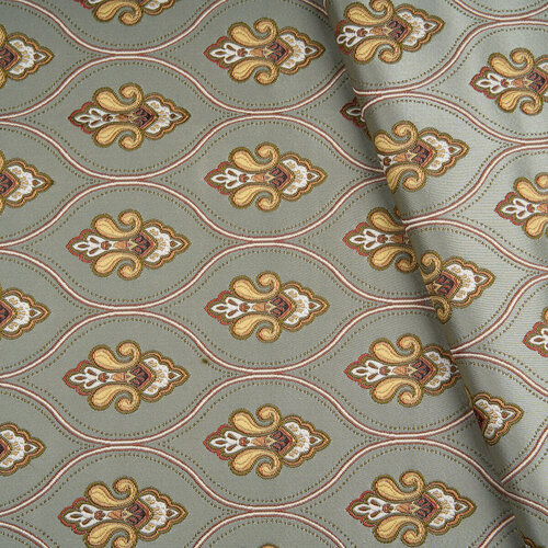 Ткань мебельная интерьерная для обивки декора шитья и рукоделия с принтом дамасский узор 2020₽
