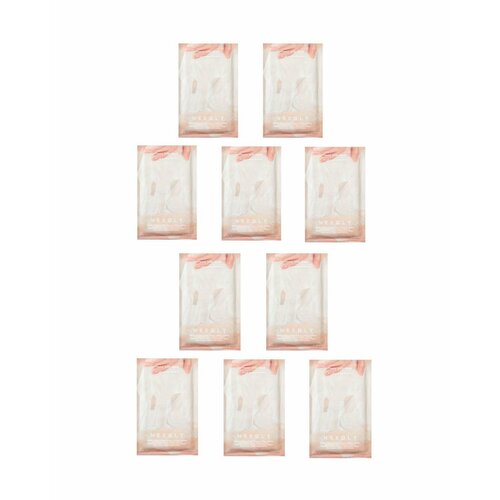 NEEDLY Набор тканевых масок для сияния кожи Peony Jelly Mask (10 шт)