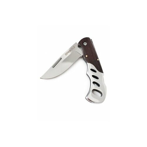 Нож грибника Pirat Привал S141, длина лезвия 8.5 см складной нож pirat s132 чабан чехол кордура длина клинка 8 2 см