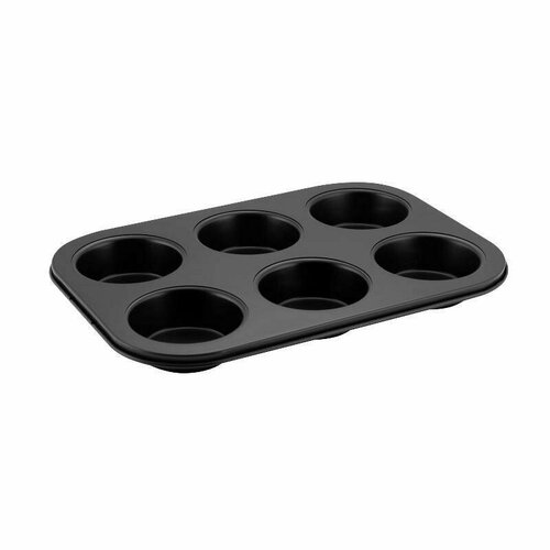 Форма для выпечки кексов Axentia стальная 6 ячеек 253803 459₽