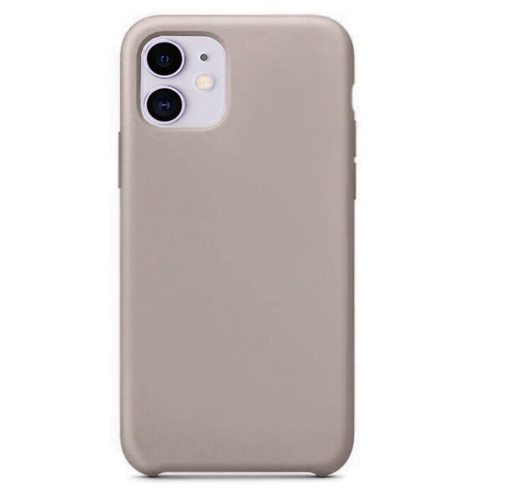 Чехол-накладка для iPhone 11 VEGLAS SILICONE CASE NL молочно-белый (10)