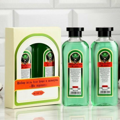 Набор На травах гель для душа и шампунь 397₽
