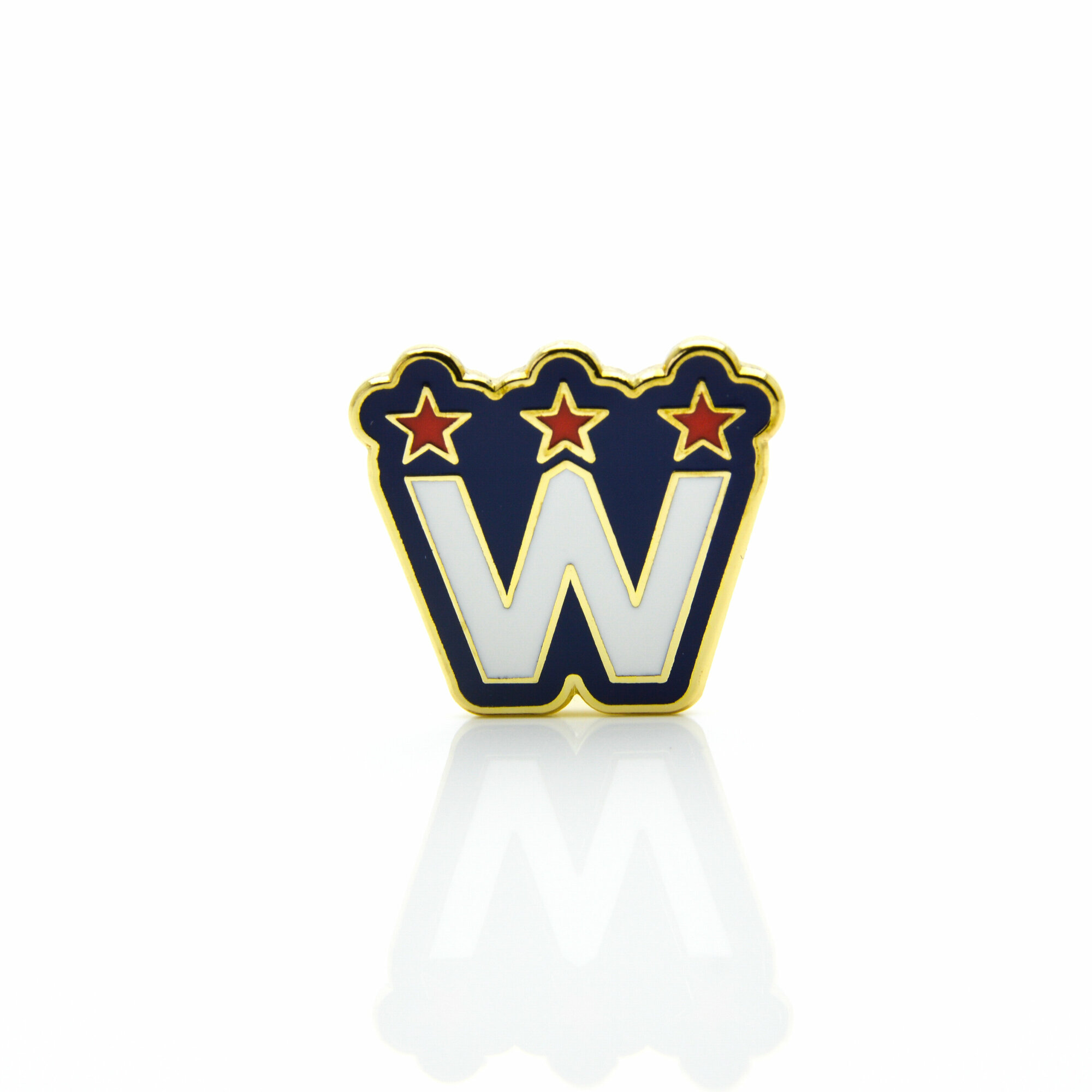 Хоккейный значок NHL Вашингтон Кэпиталз "Эмблема W"