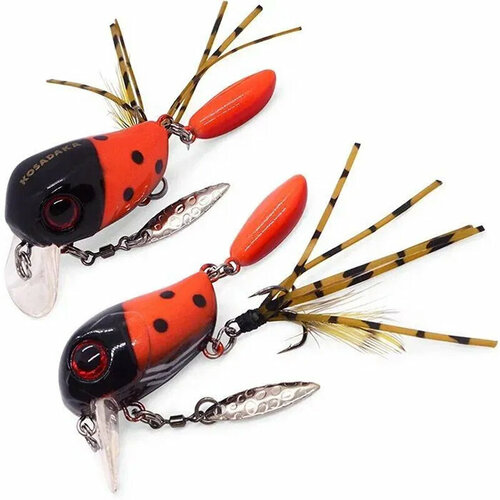 Воблер Kosadaka Micro Tappy 54F, плав, 54мм, 4.8г, 0.0-0.2м, цв. L01