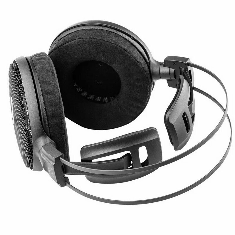 Наушники AUDIO-TECHNICA ATH-AD700X, 3.5 мм/6.3 мм, мониторные, черный [15116271] - фото №14