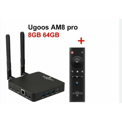 IPTV-приставка Ugoos Am8 pro 864 с заводской прошивкой 2200000₽