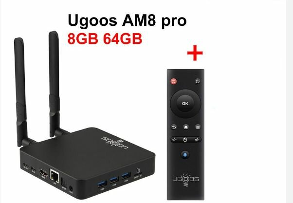 IPTV-приставка Ugoos Am8 pro 8/64 с заводской прошивкой