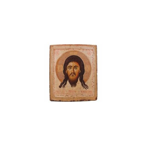 Икона живописная Спас Нерукотворный 27х32 копия 13 века #161219