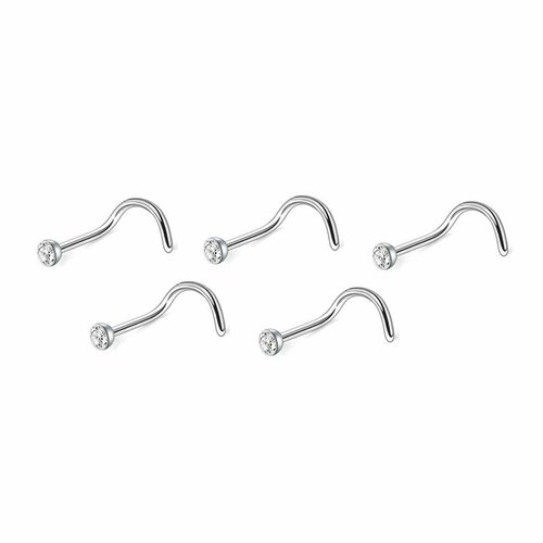 Пирсинг Nimtom, серый металлик