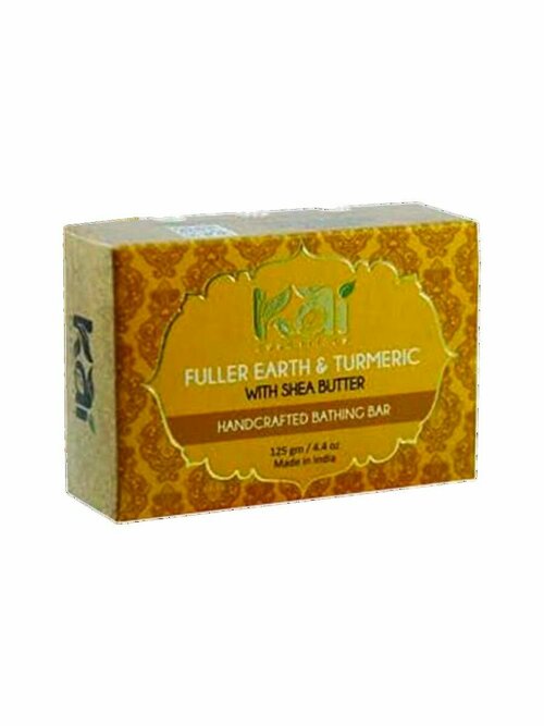 Мыло натуральное Глина и куркума (Fuller earth, Turmeric)125г