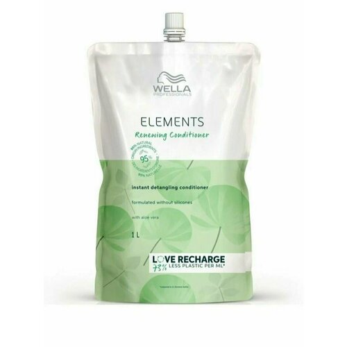 Wella ELEMENTS REFILL - Обновляющий бальзам 1000 мл мягкая упаковка