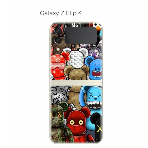 it is a back film note case for galaxy z flip back film galaxy z flip case galaxy z flip genuine leather protection cover Гидрогелевая пленка на Samsung Galaxy Z Flip 4 на заднюю панель защитная пленка для Galaxy Z Flip 4