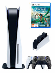 PS5 (ПС5) Игровая приставка Sony PlayStation 5 ( 3-я ревизия) + 2-й геймпад(камуфляж) + зарядное + Avatar